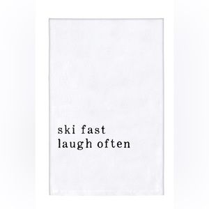 Face To Face Thirsty Boy Towel - Ski Fast. Laugh Often.
ITEM: L6866